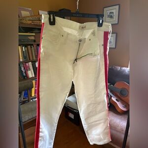Madewell White Denim Pants